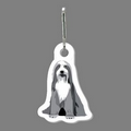 Zippy Clip - Shaggy Haired Dog Tag W/ Clip Tab